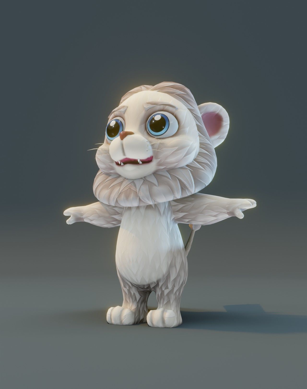 Cartoon Lion 3D Collection _34
