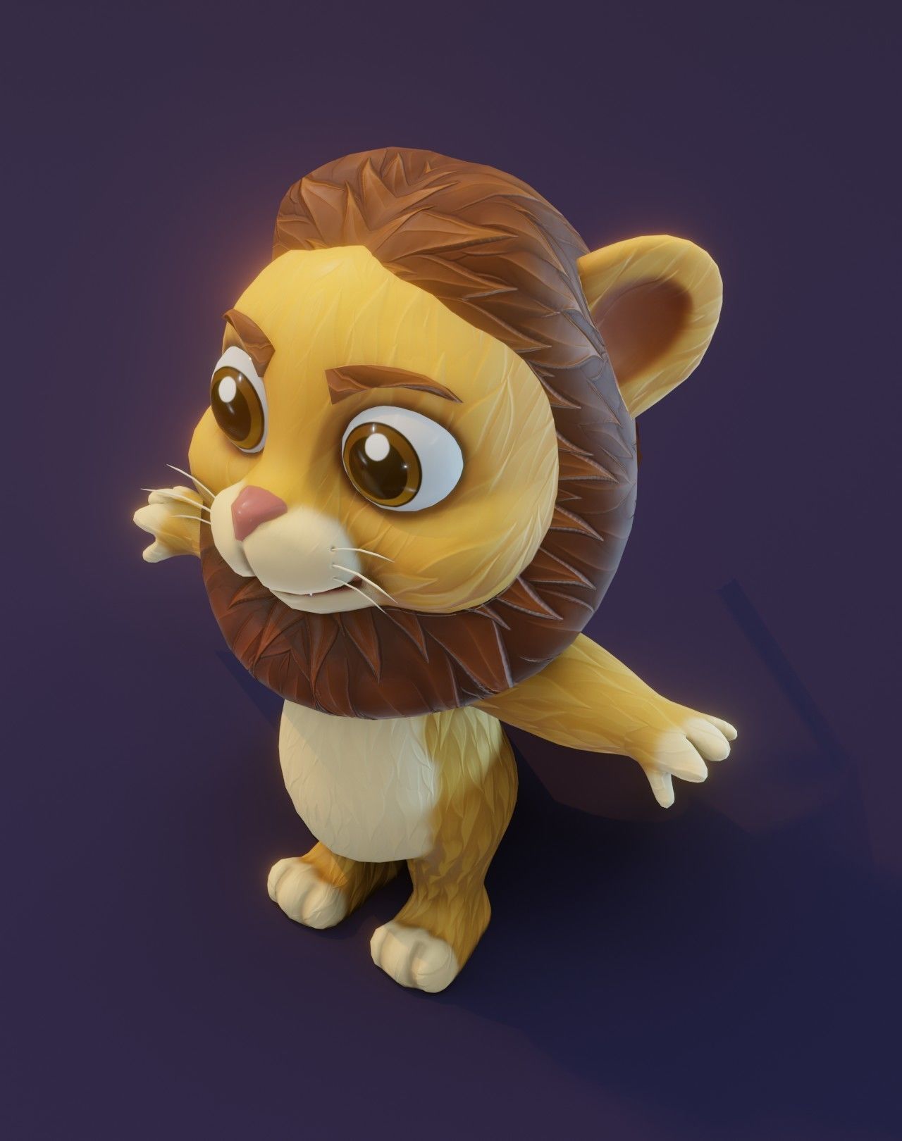 Cartoon Lion 3D Collection _22