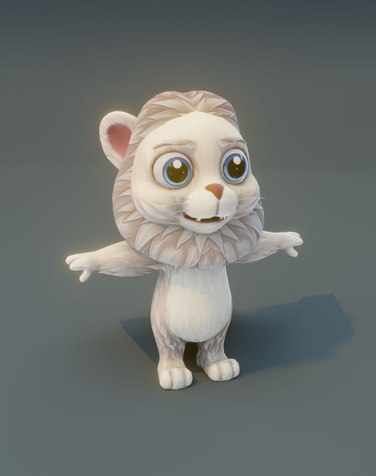 Cartoon Lion 3D Collection _28