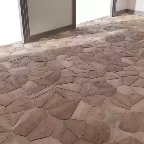 Floor Stone 03 - PBR - 4K - PNG - Seamless