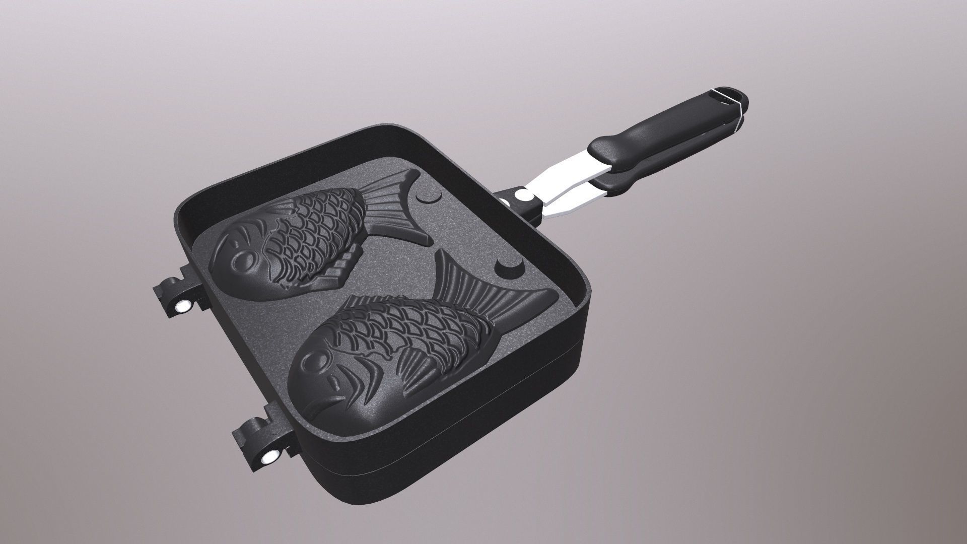 Fish Pan 3D model_2