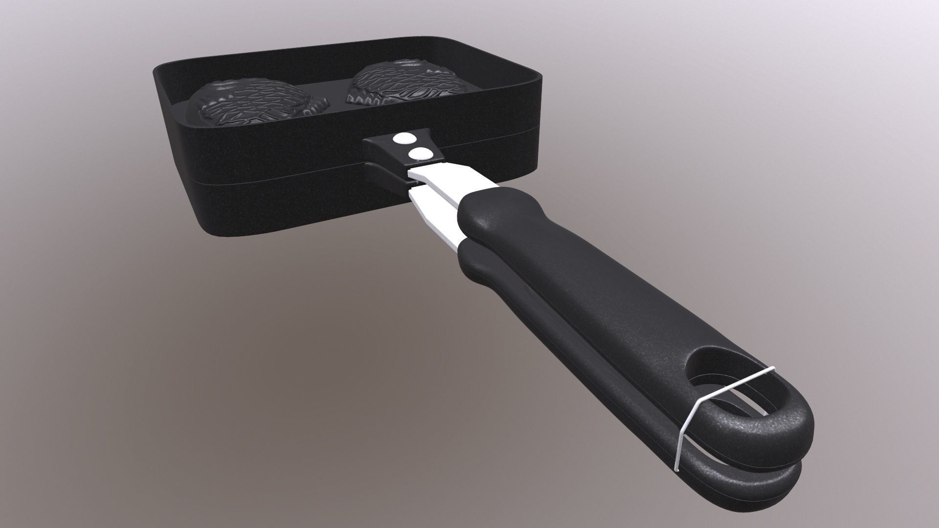Fish Pan 3D model_7