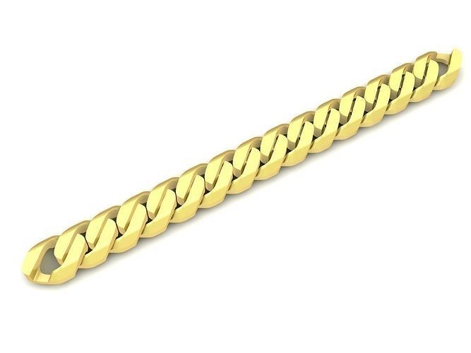 cuban necklaces and bracelets for men 3573 3D print model