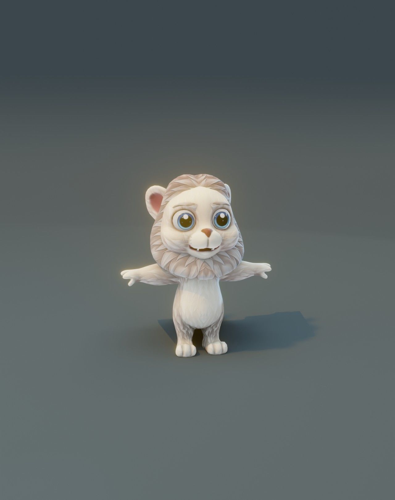 Cartoon Lion Animated 3D Collection _28