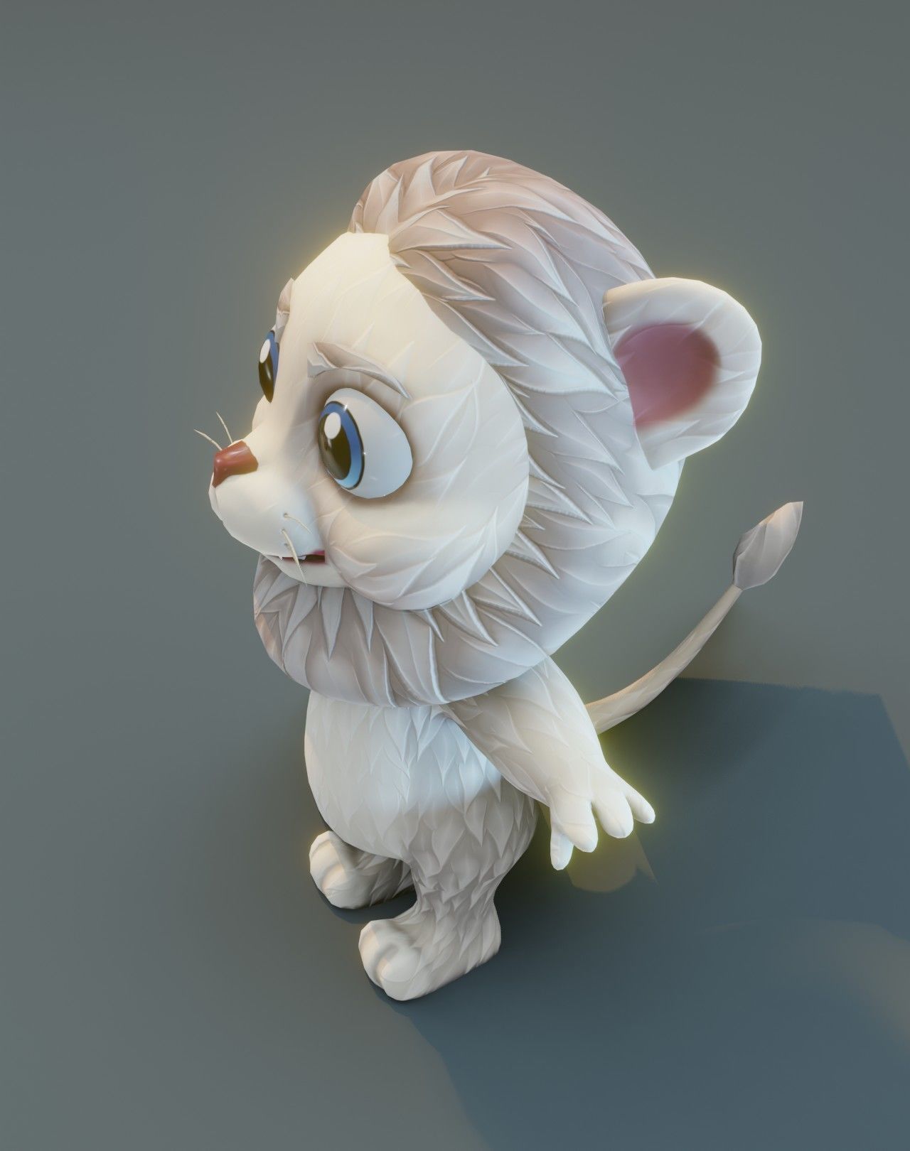 Cartoon Lion Animated 3D Collection _36