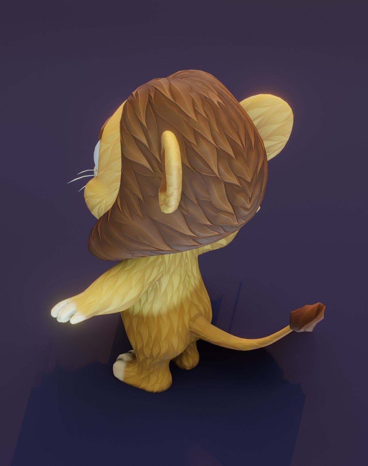 Cartoon Lion Animated 3D Collection _25