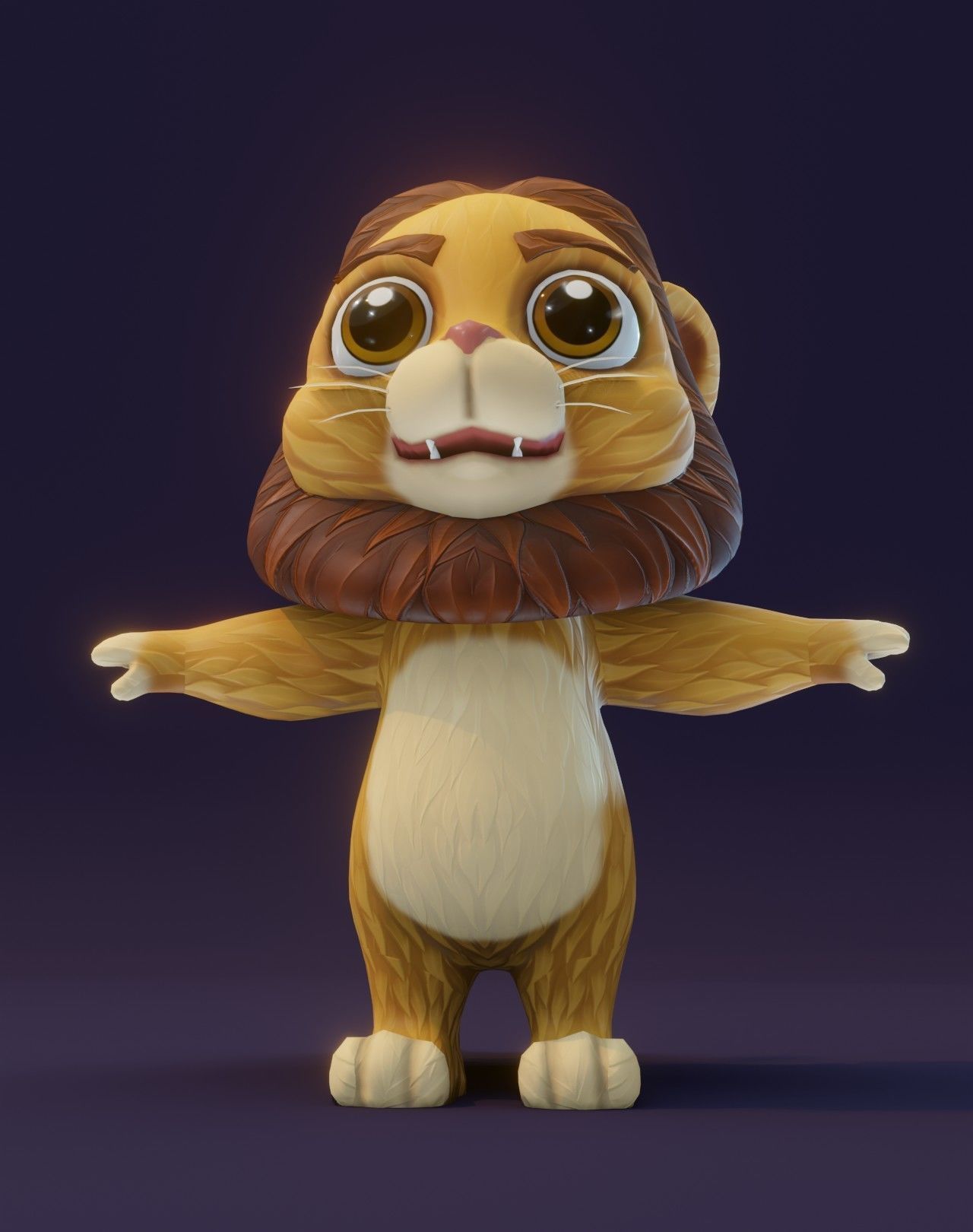 Cartoon Lion Animated 3D Collection _9
