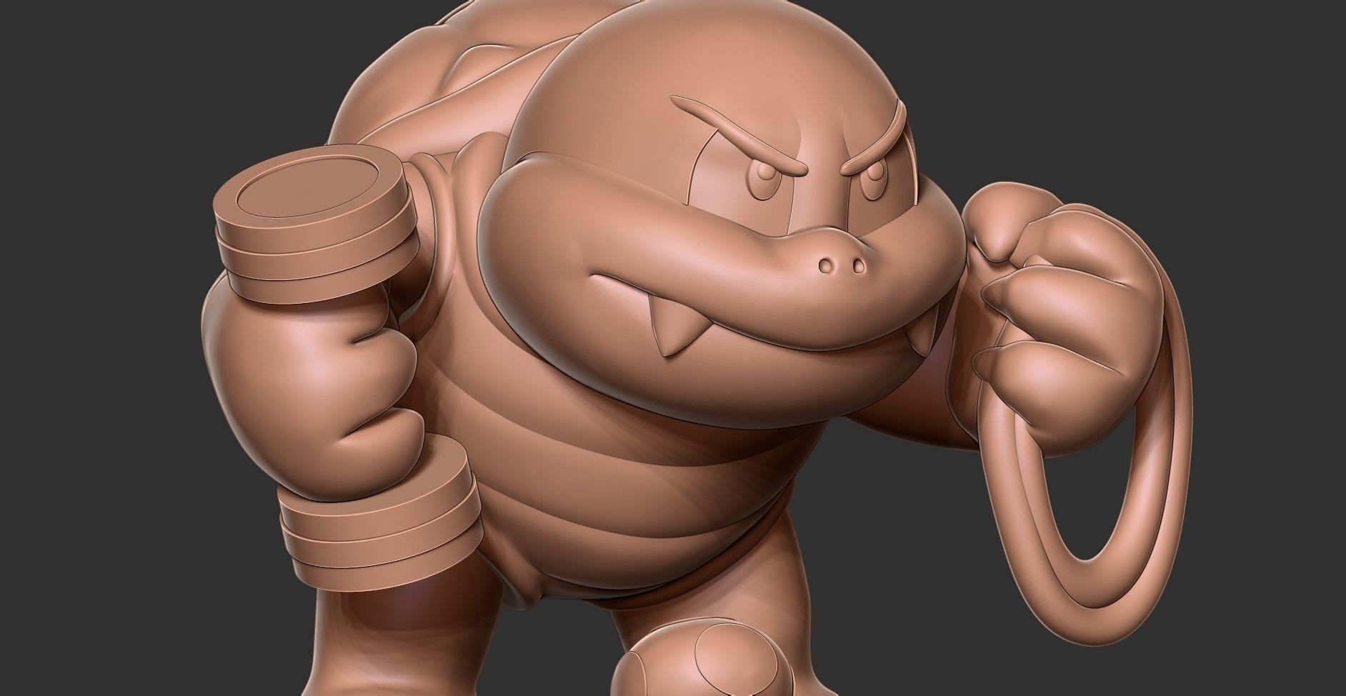 Boom Boom - Super Mario Fanart 3D print model_8