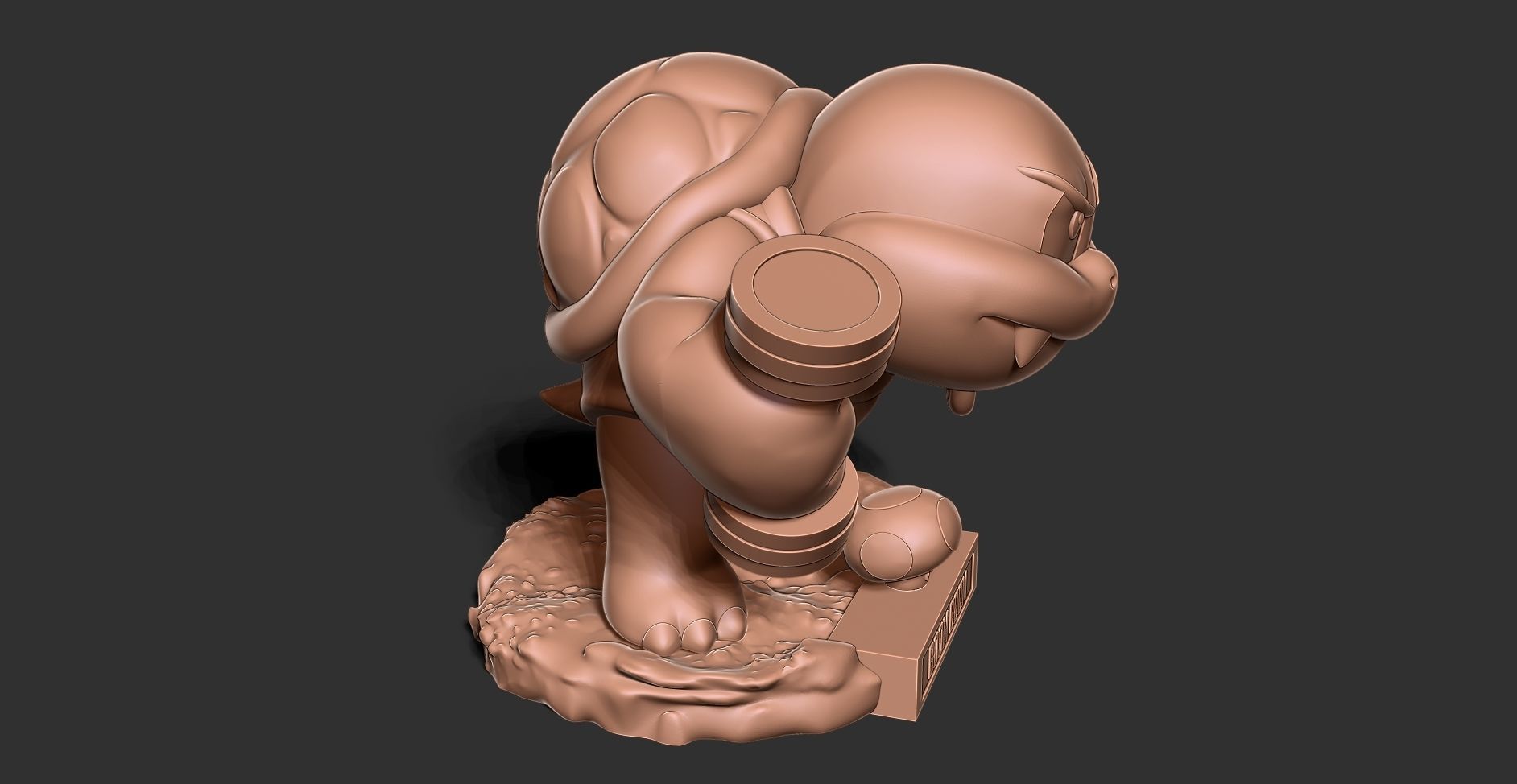 Boom Boom - Super Mario Fanart 3D print model_20