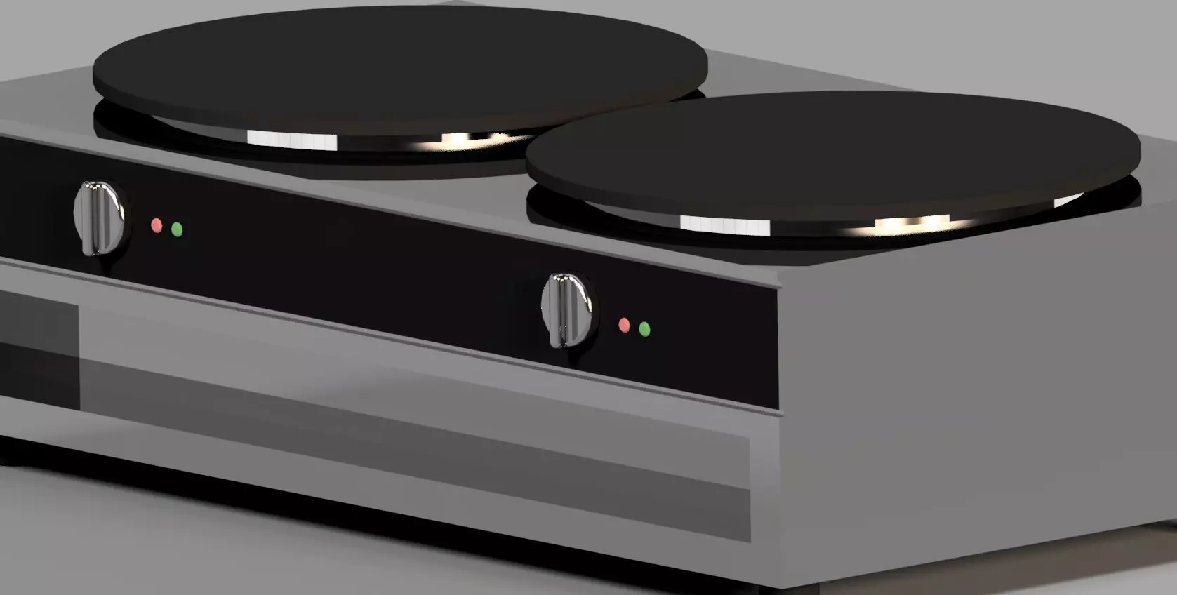 crepe machine model Free 3D model_0