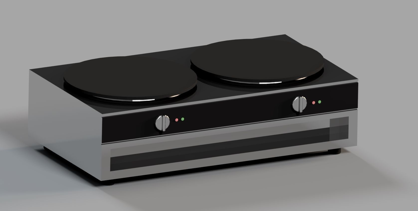 crepe machine model Free 3D model_1