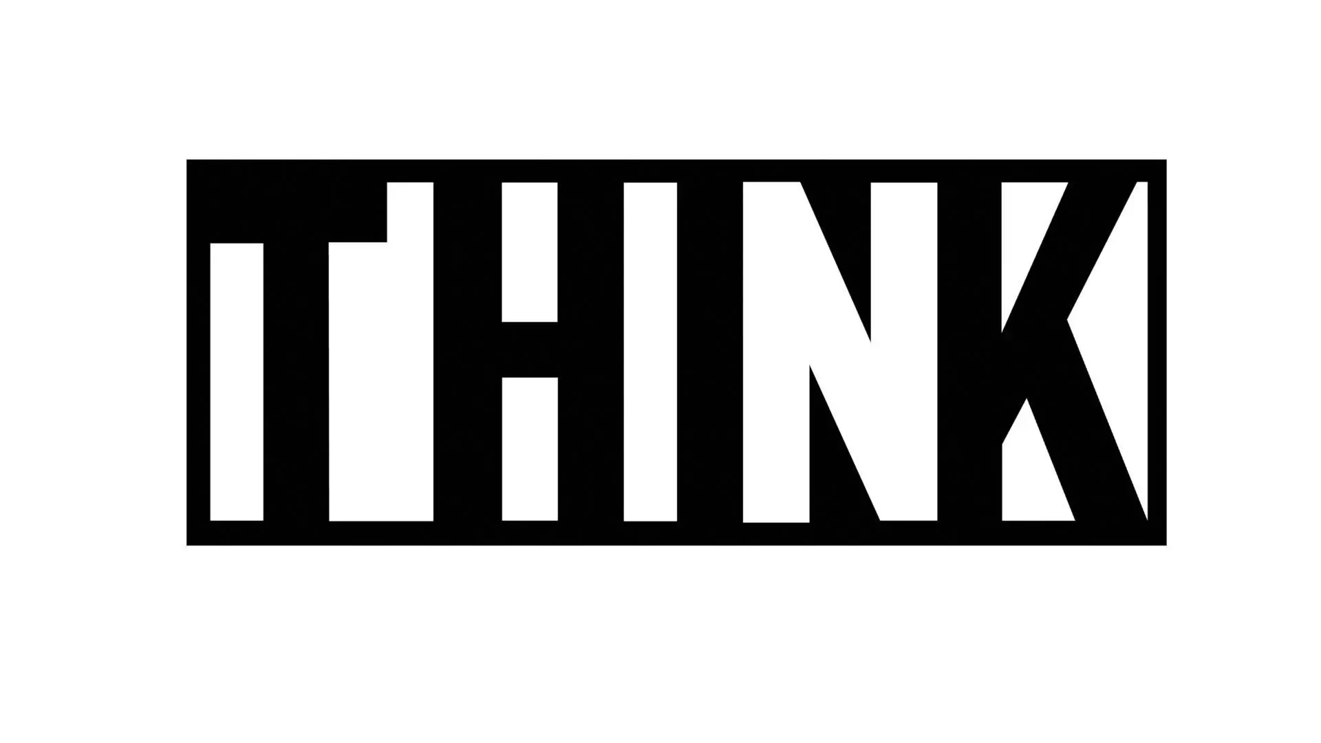 Poster Think 3D print model_0