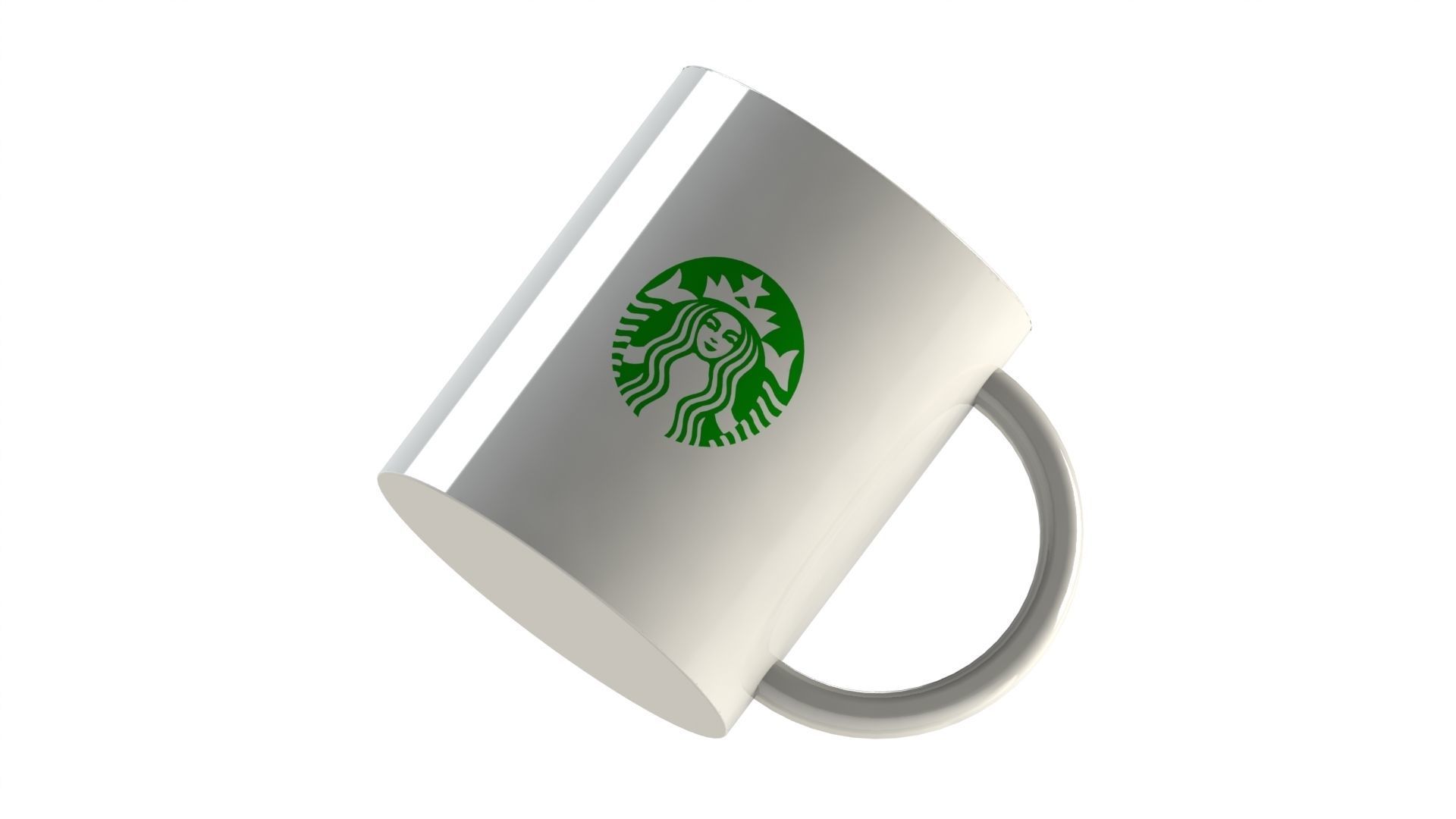 Starbucks cup 3D print model_3