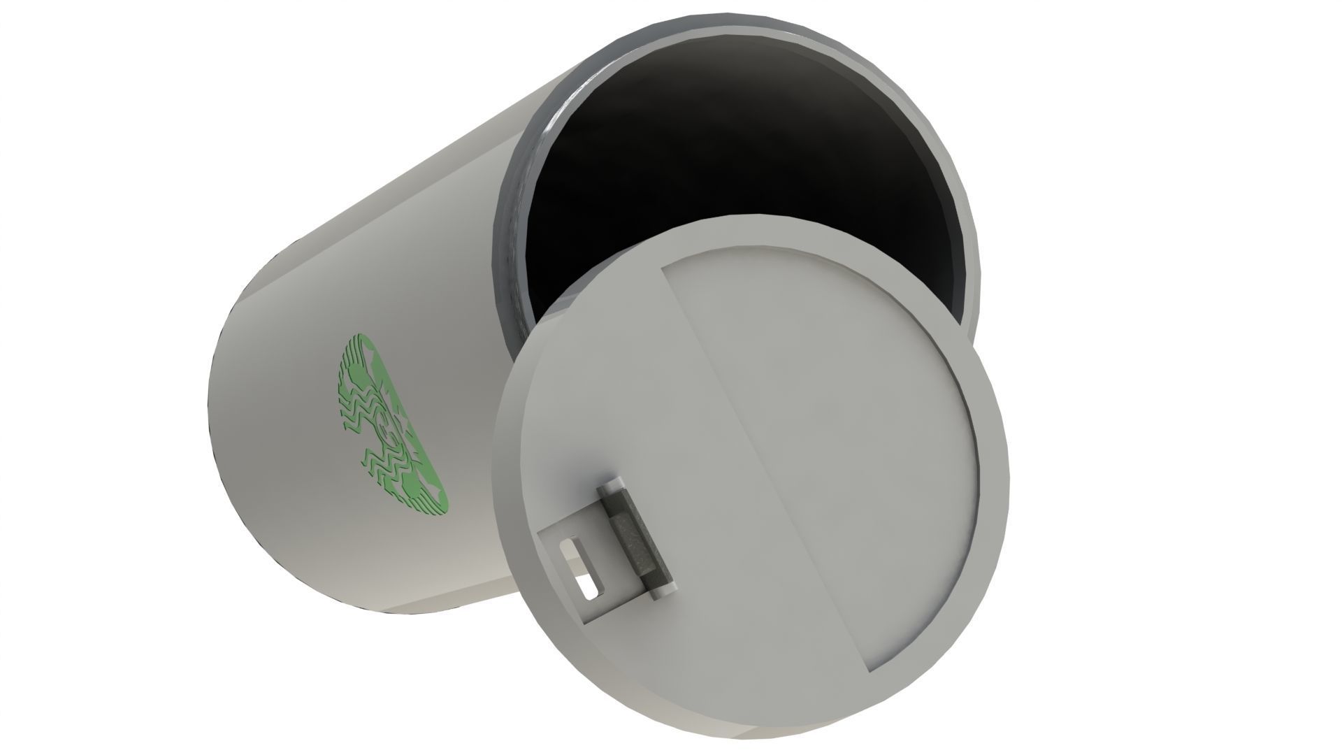 Starbucks metallic cup 3D print model_4