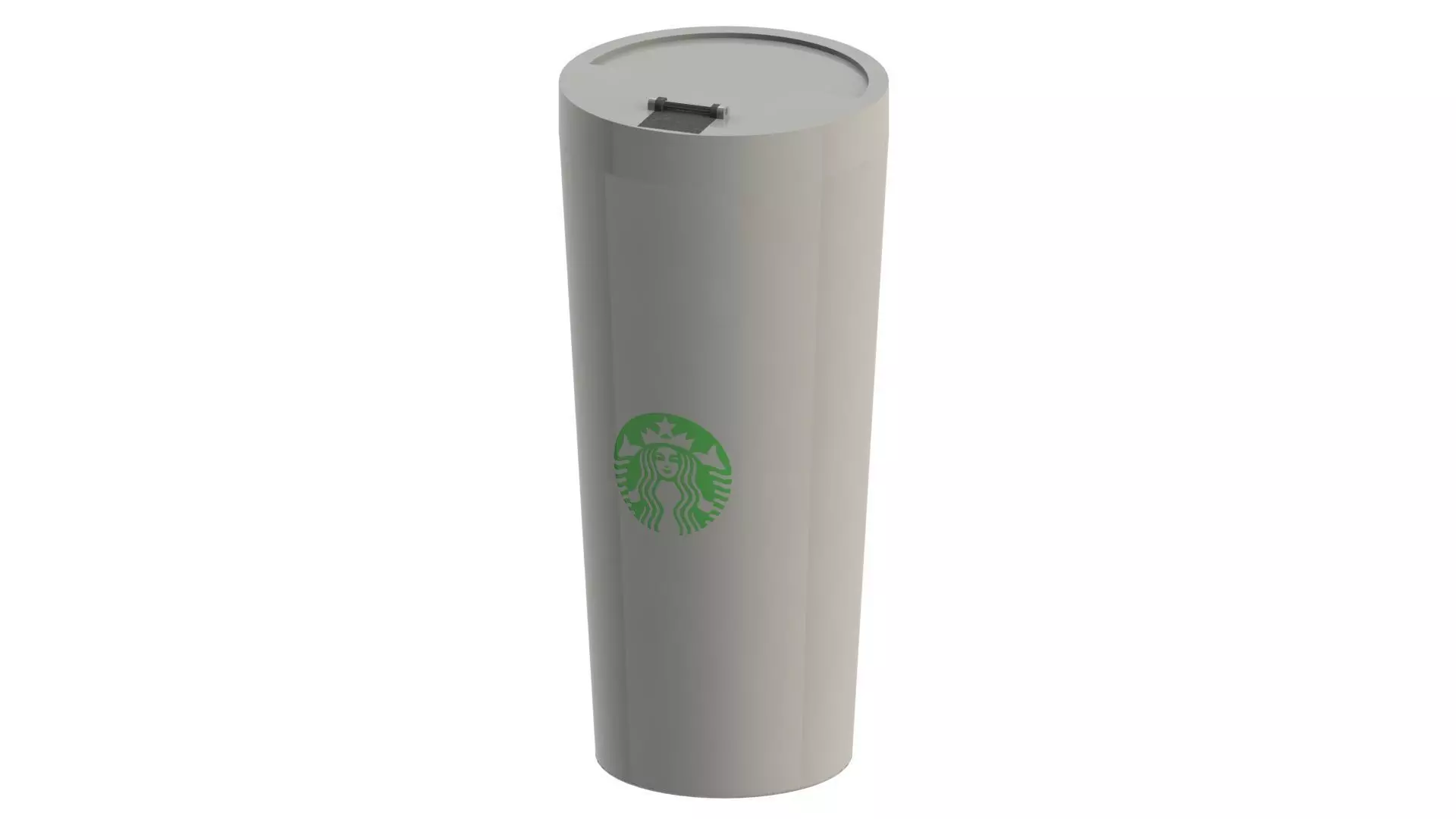 Starbucks metallic cup 3D print model_0