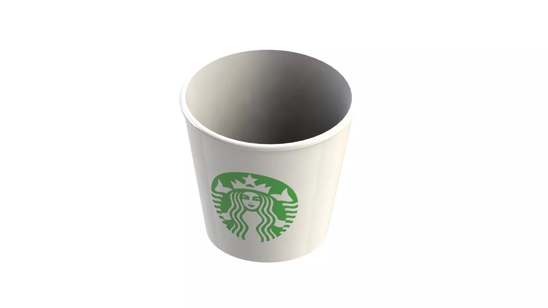 Starbucks Coffee cup 110 ml 3D print model_0