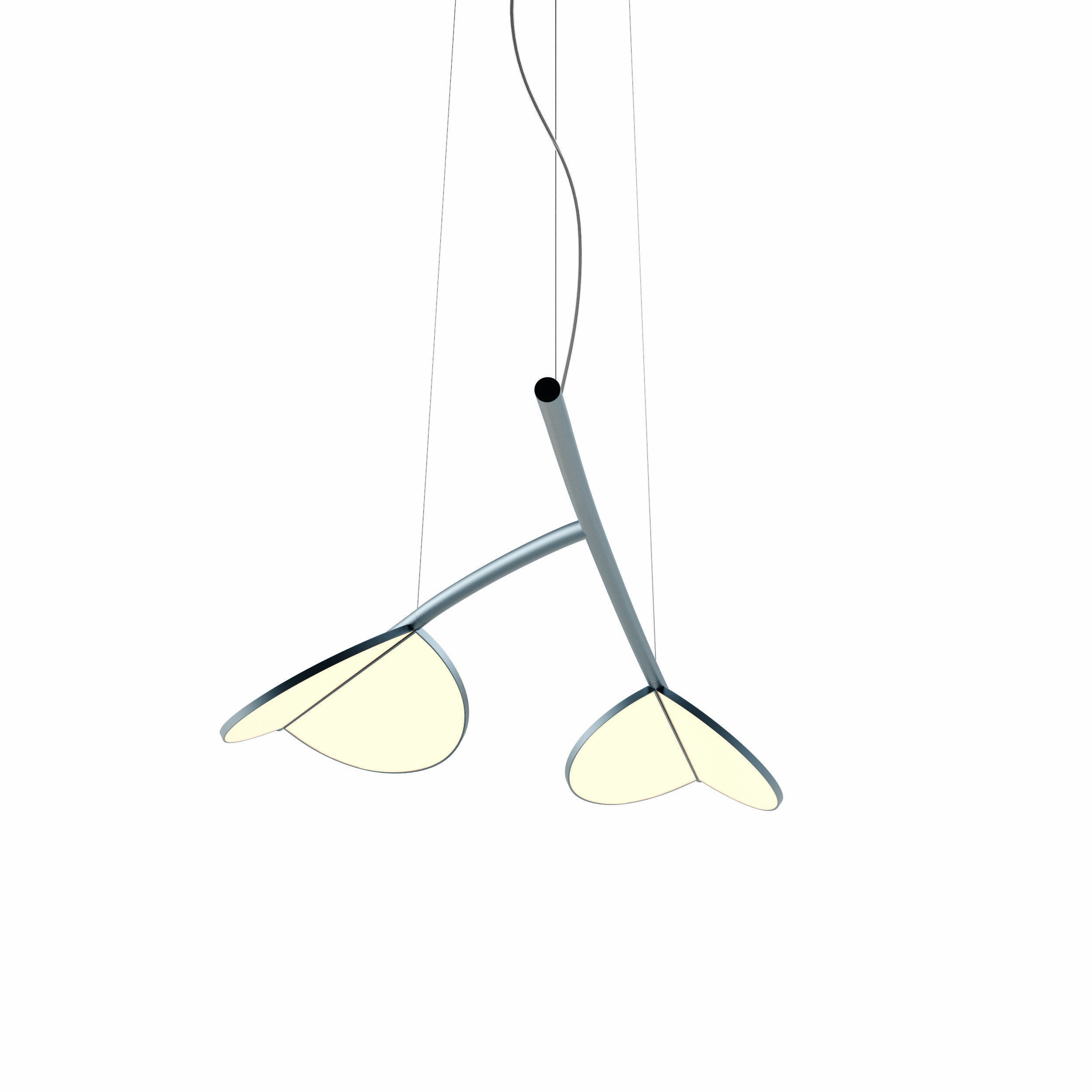 almendra organic suspension lamp by FLOS 3D model_4