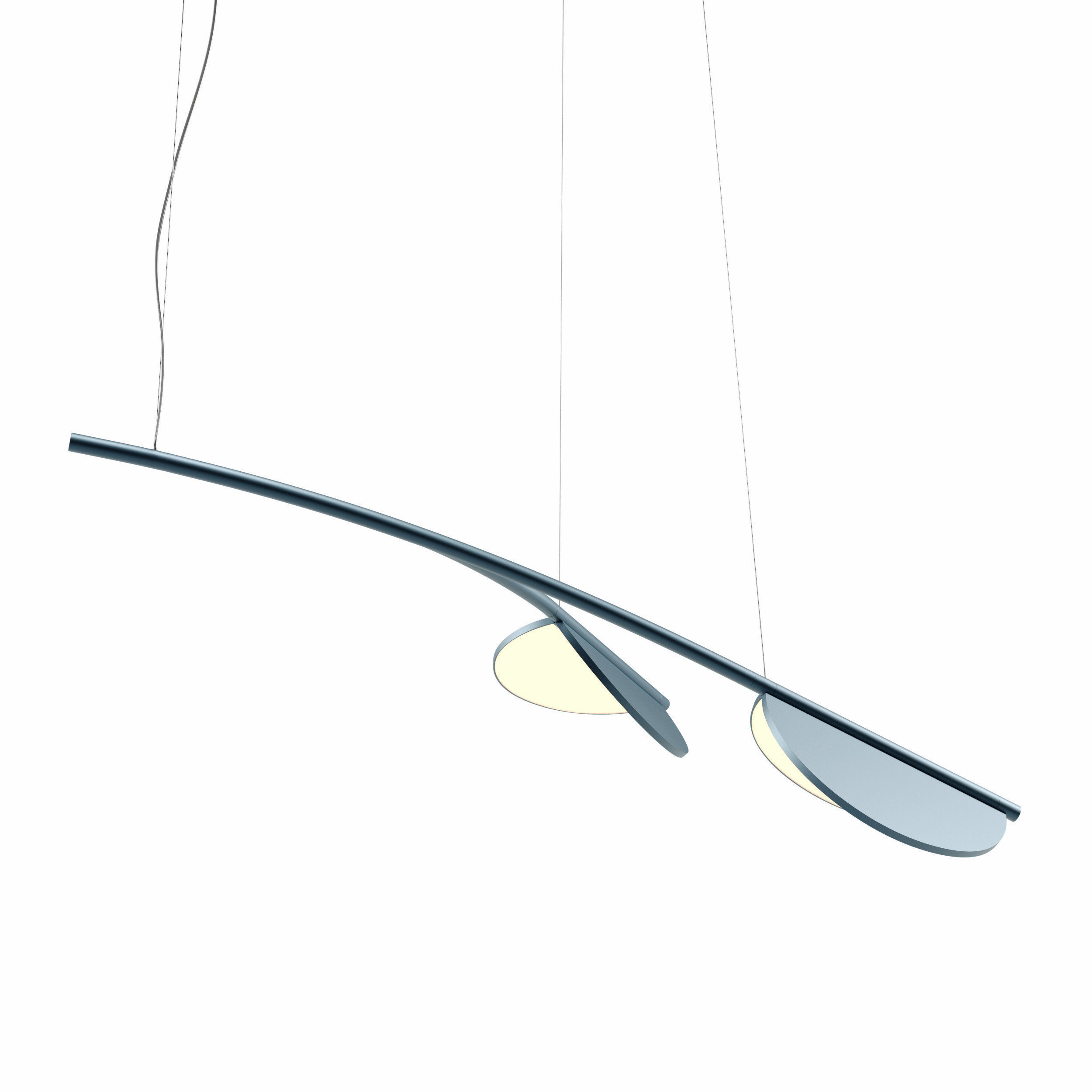 almendra organic suspension lamp by FLOS 3D model_3