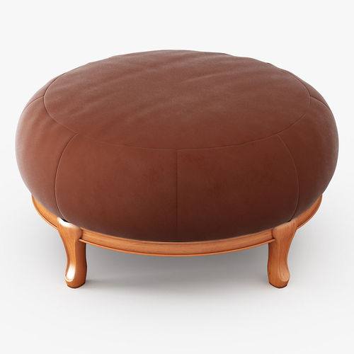Plump 5303 Pouf 3D model