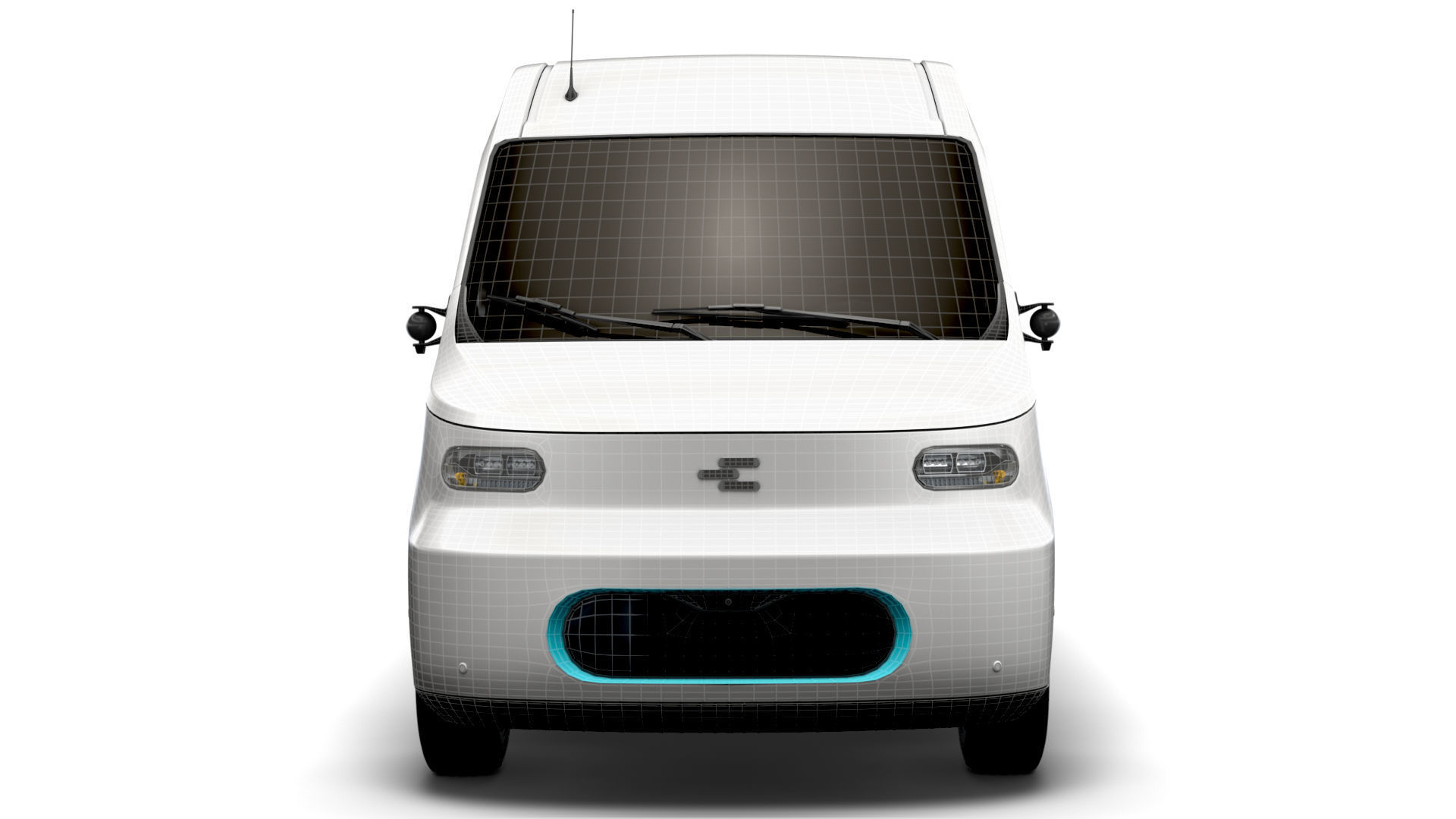 Generic Panel Van 2023 3D model_18