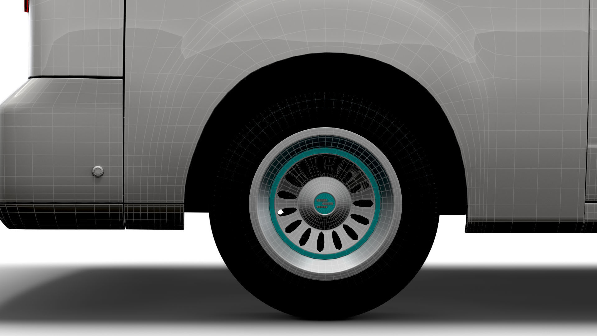 Generic Panel Van 2023 3D model_21