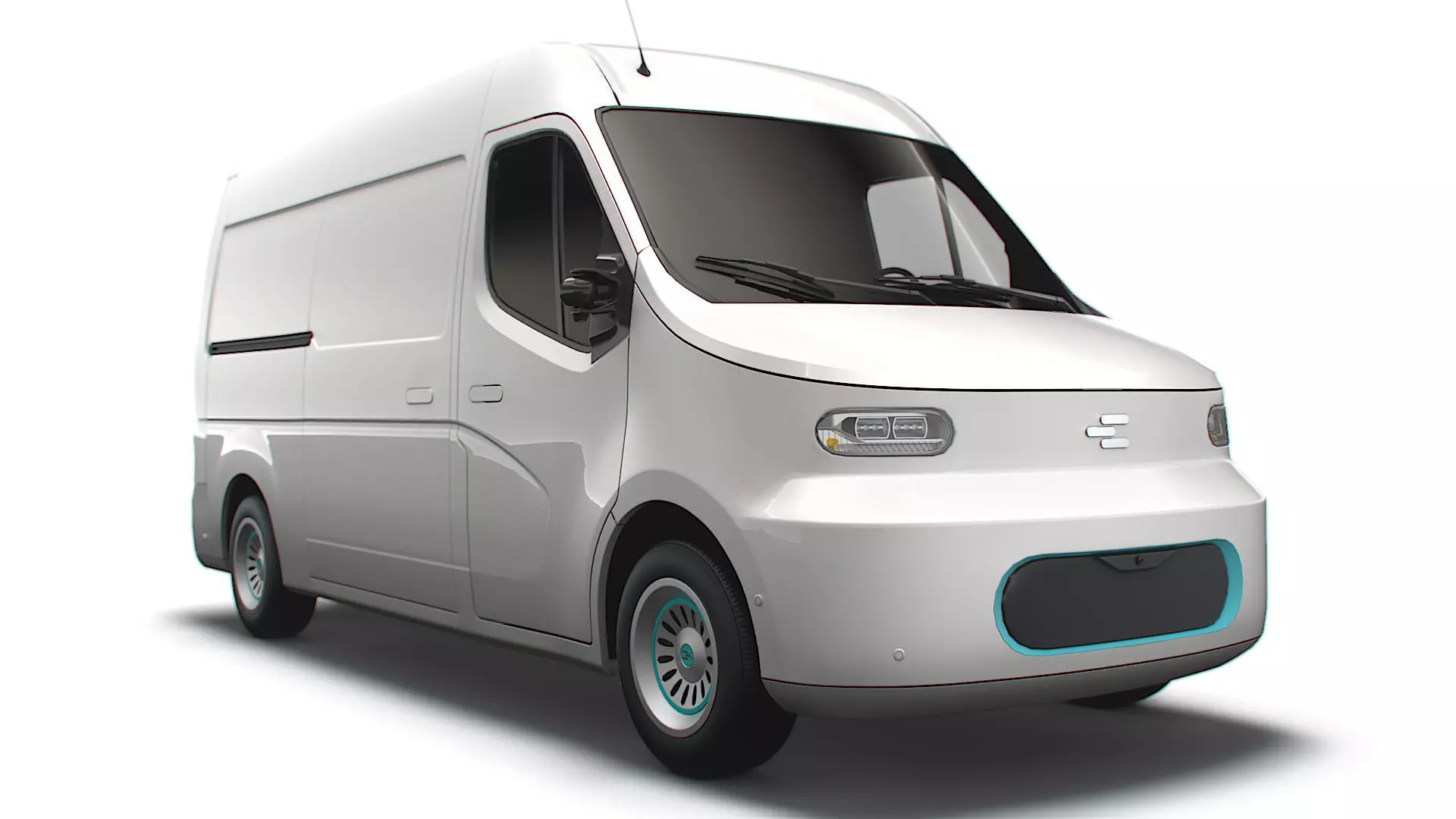 Generic Panel Van 2023 3D model_0