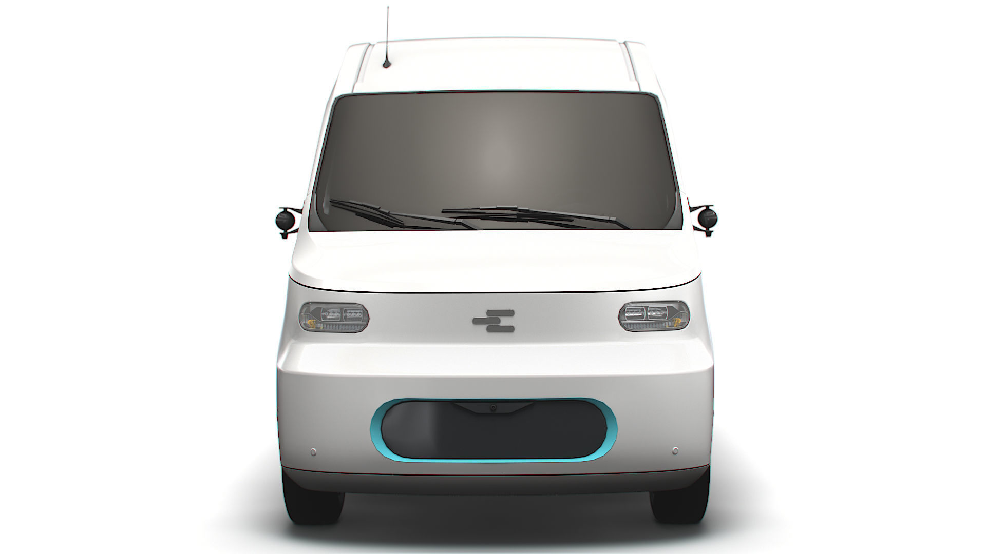 Generic Panel Van 2023 3D model_6