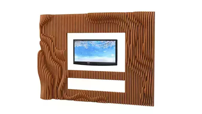 Parametric TV 3D model 08