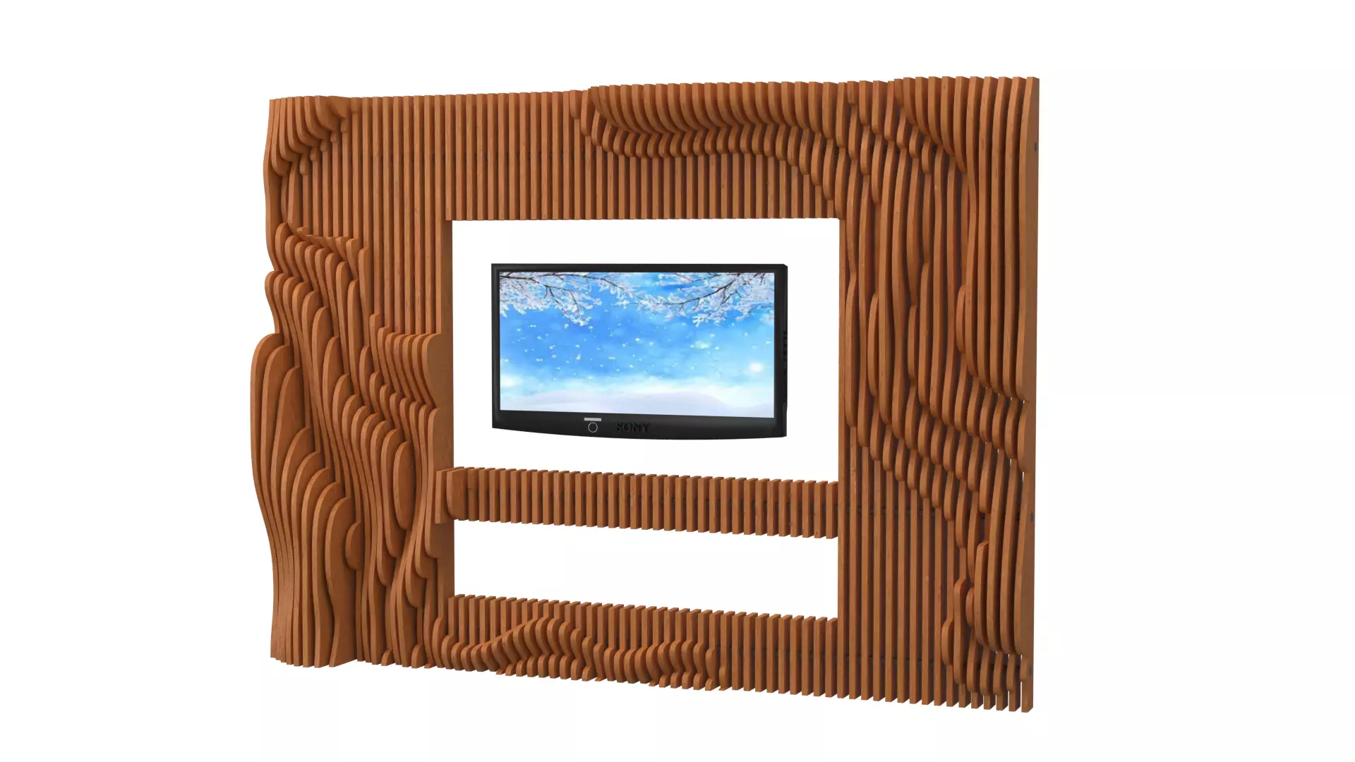 Parametric TV 3D model 08 3D model