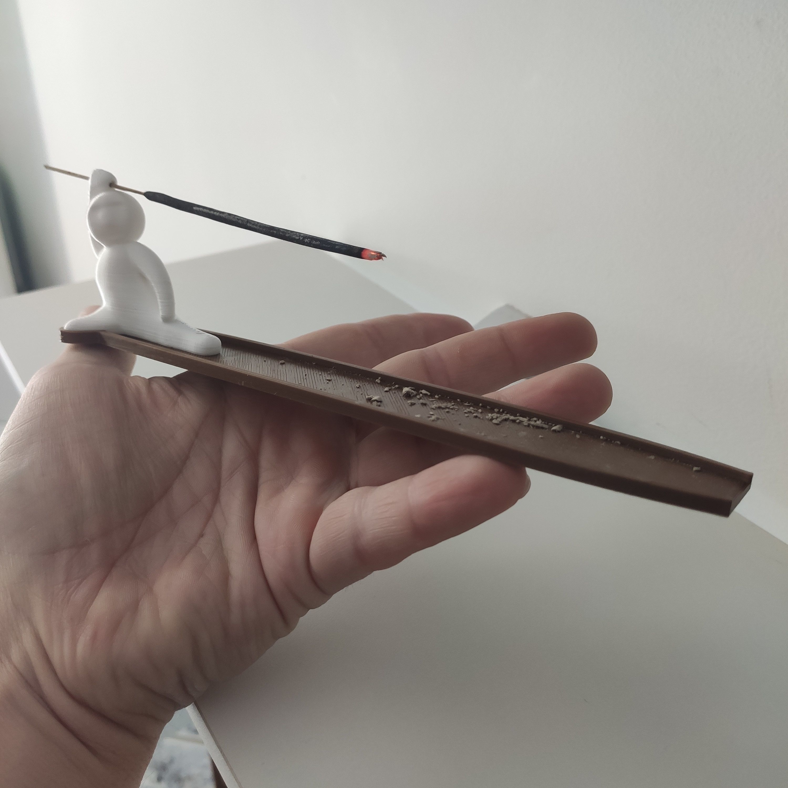 Incense holder or censer Ninja creative utility 3D print model_7