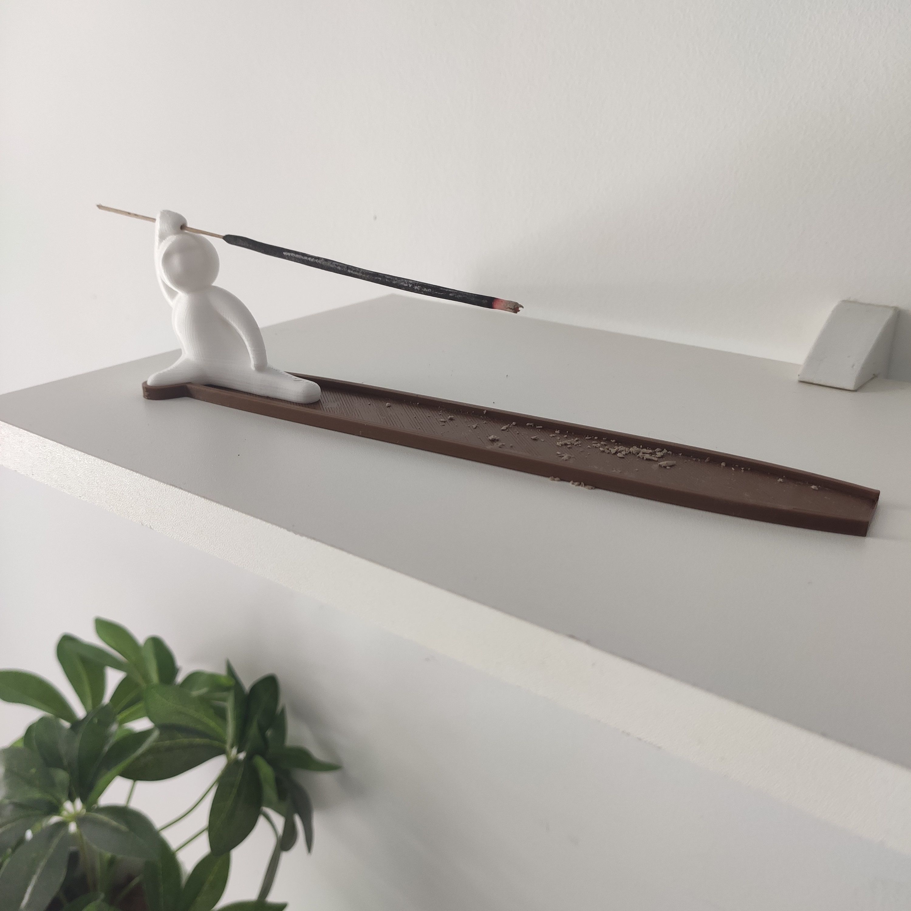 Incense holder or censer Ninja creative utility 3D print model_2