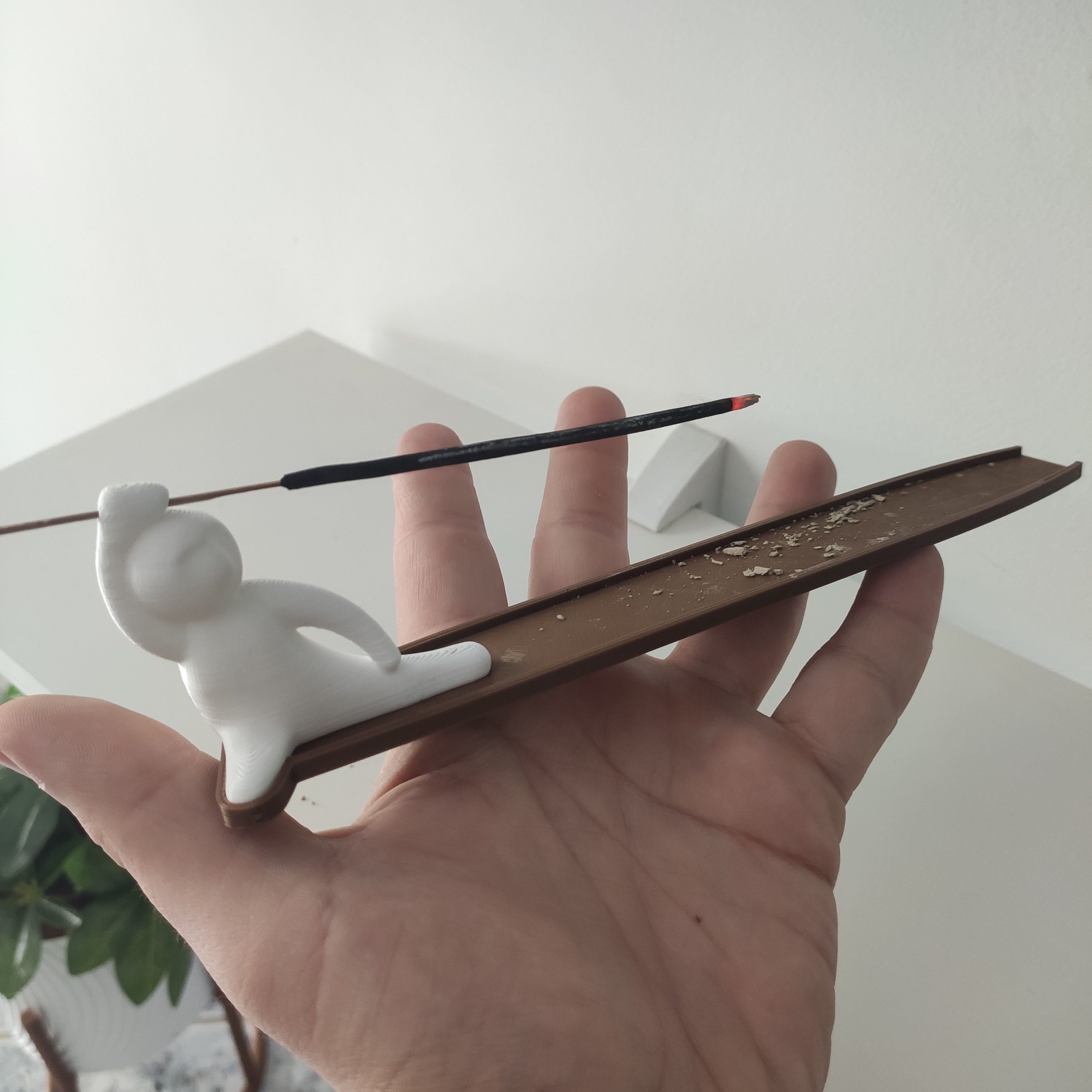 Incense holder or censer Ninja creative utility 3D print model_8