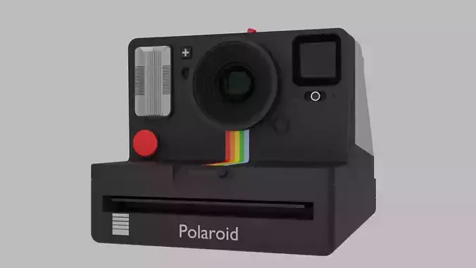 Camera Polaroid one step plus black and white