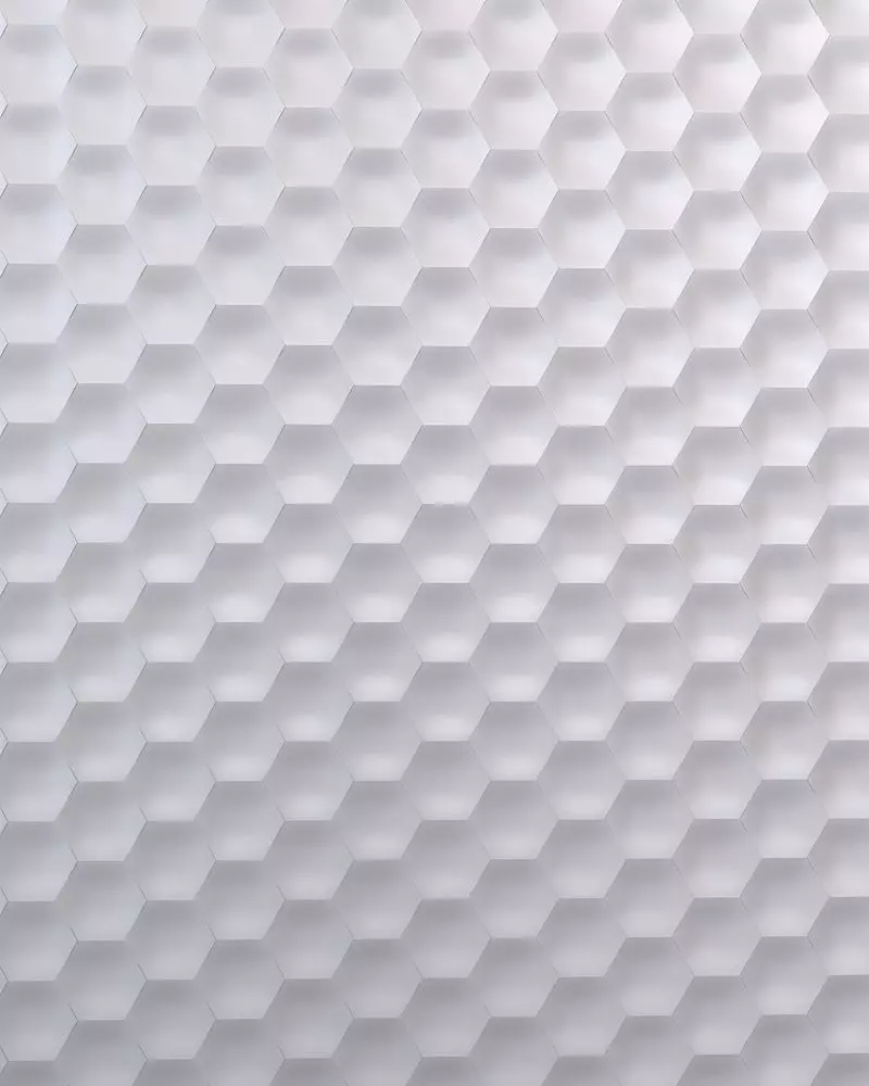 3d Panel hexagonal pattern wallpaper Free low-poly 3D model_0