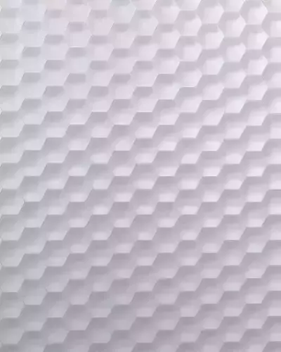 3d Panel hexagonal pattern wallpaper