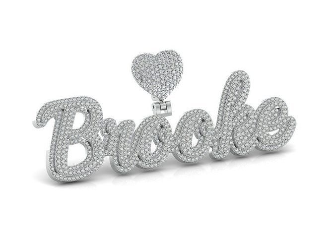 HipHop Pendant Brooke 3D print model