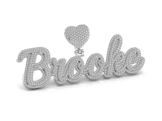 HipHop Pendant Brooke 3D print model