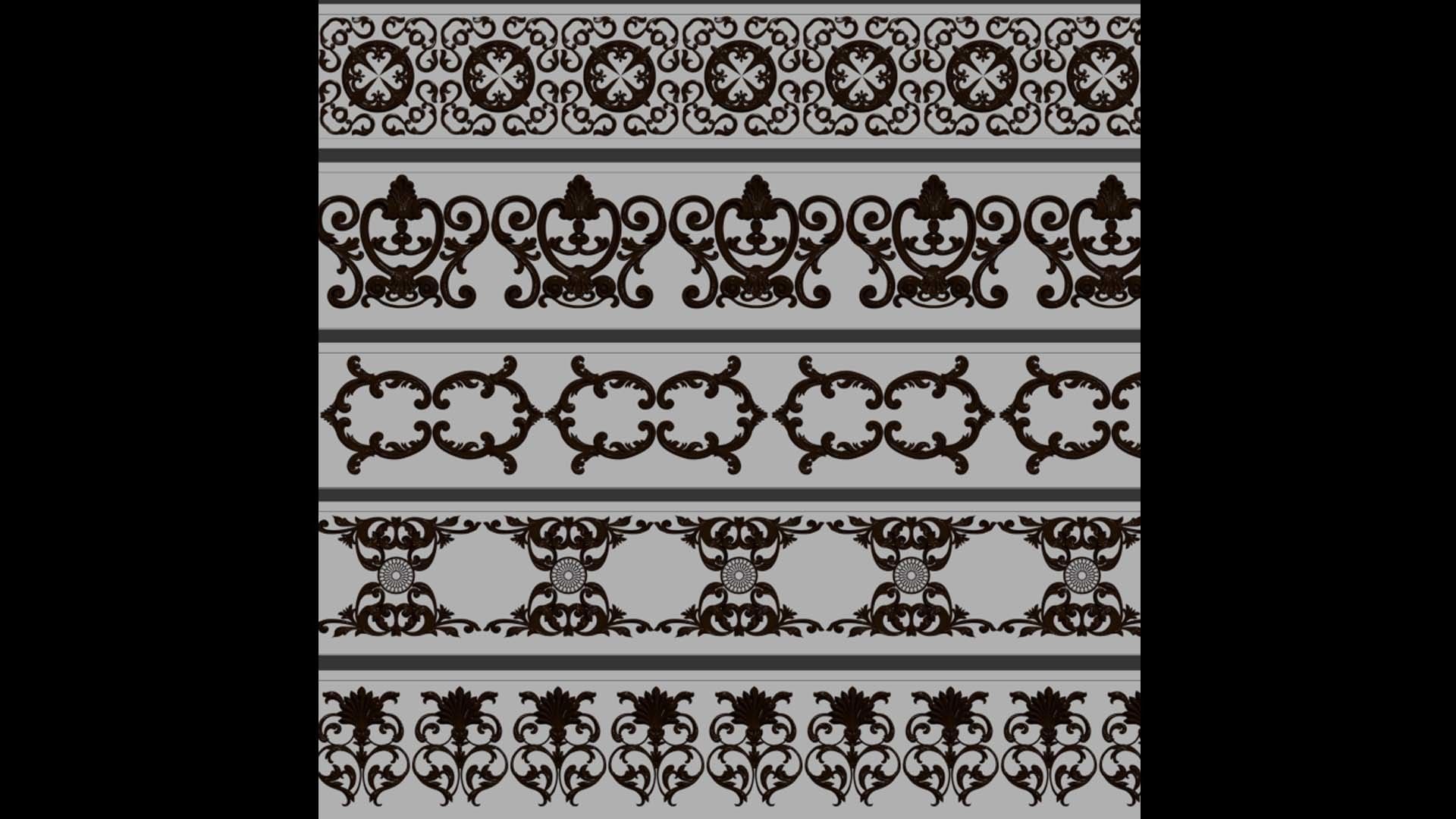 Ornament 12 3D model_5