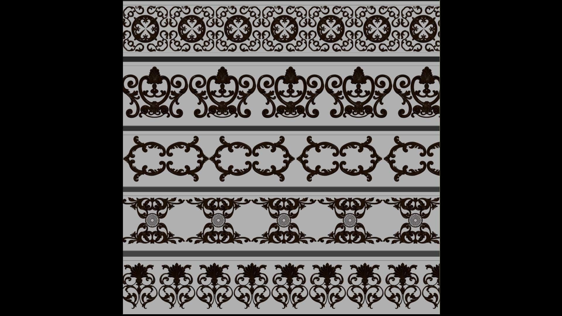 Ornament 12 3D model_3