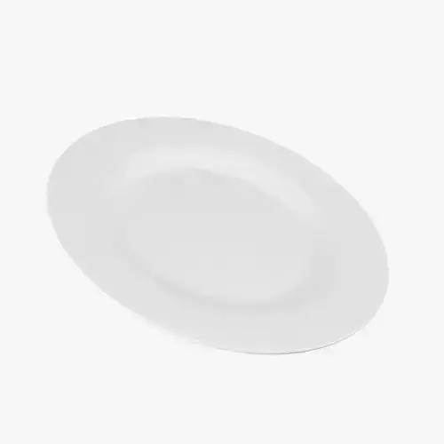 Restaurant Plate 3D model