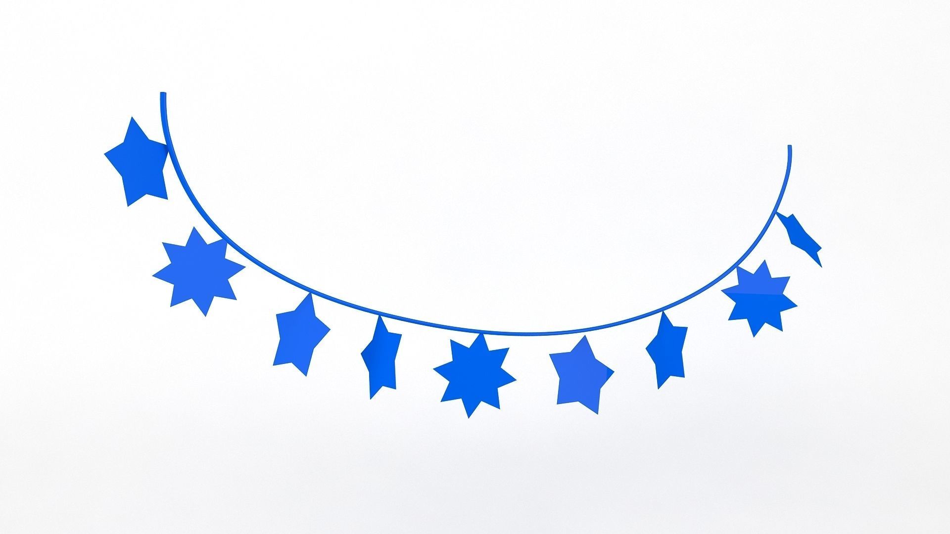 Eid Set gold arabic coffee pot and cups 3D model_23