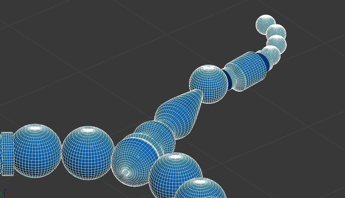 Eid Set gold arabic coffee pot and cups 3D model_27