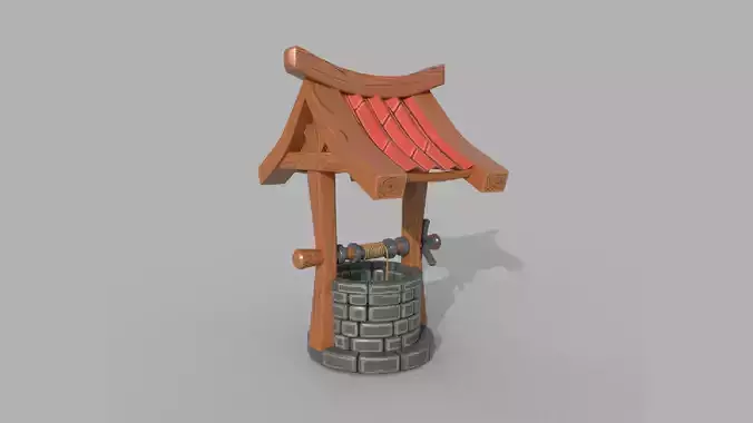 Stylized Water Well