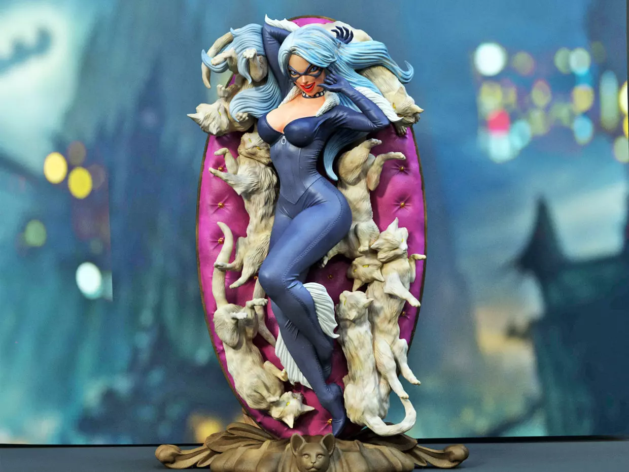 Blackcat milk 3D print model_0