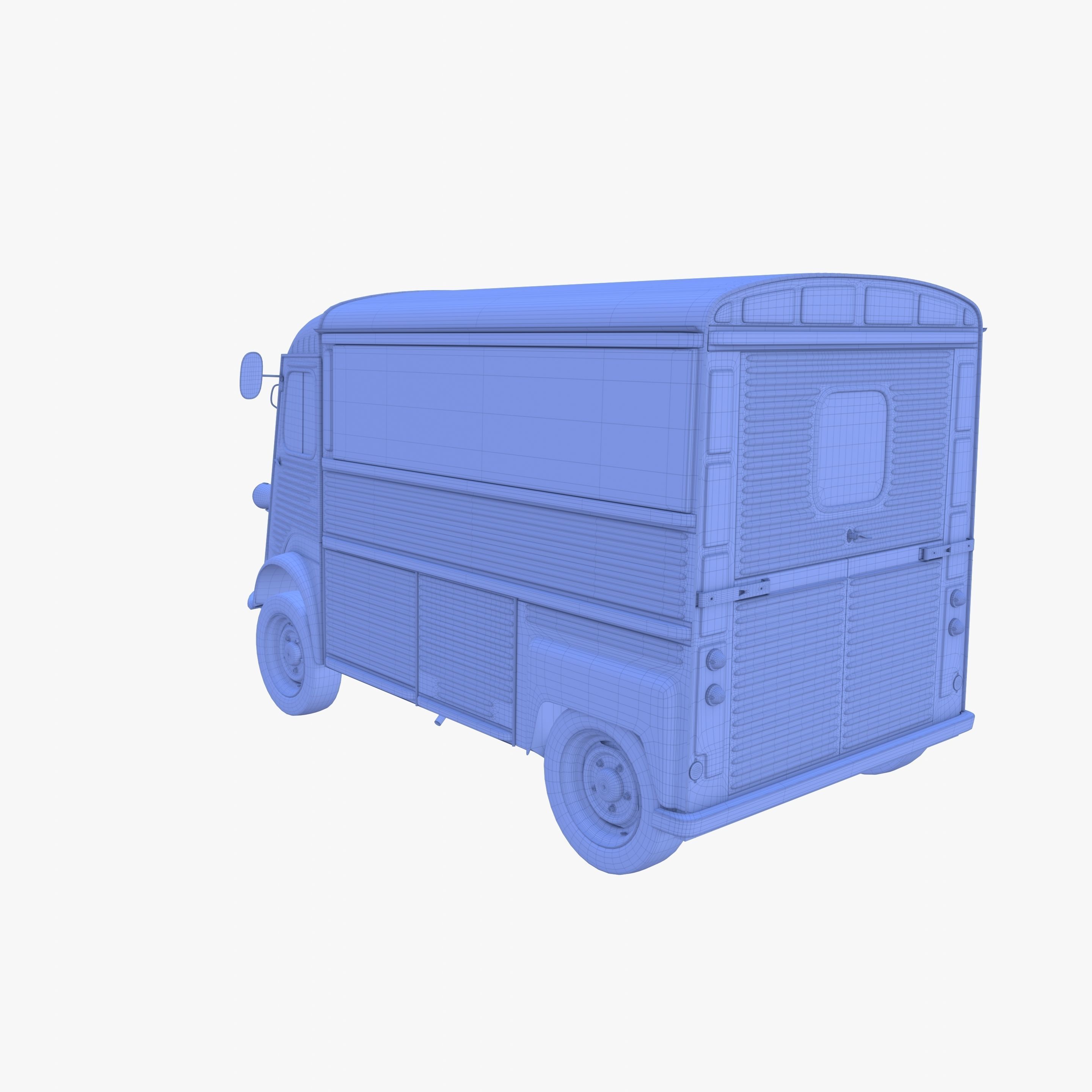 Citroen HY Gray 3D model_13