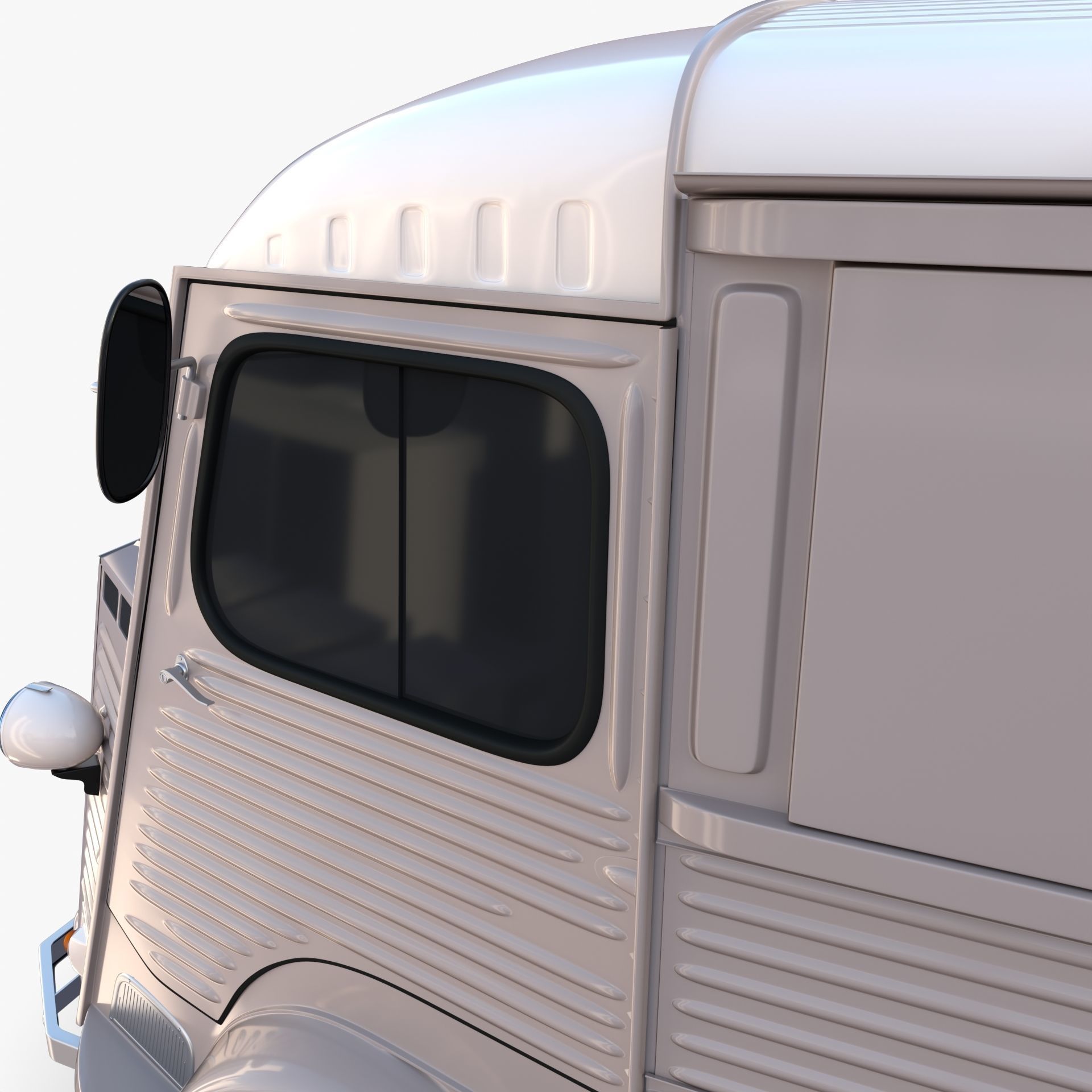 Citroen HY Gray 3D model_10
