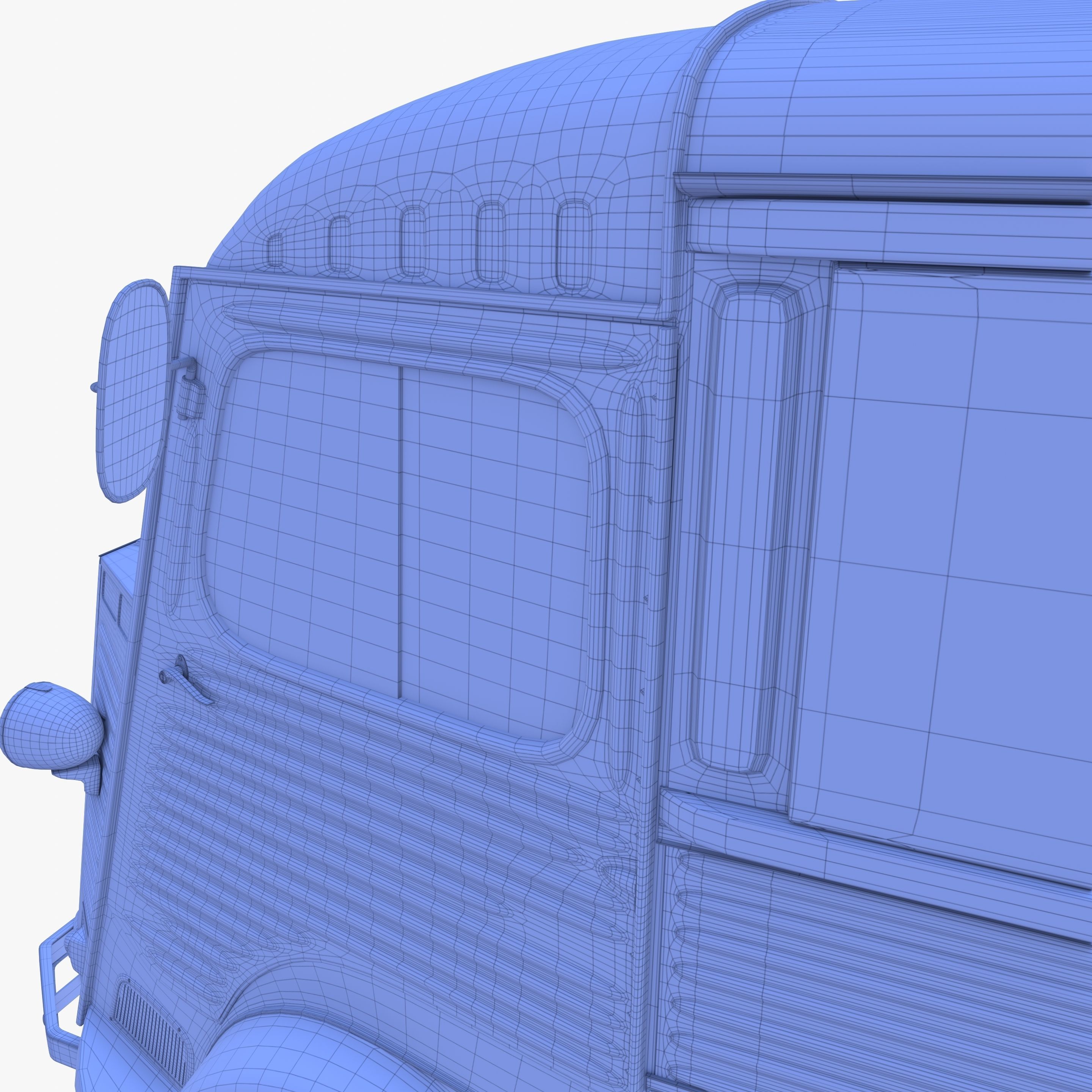 Citroen HY Gray 3D model_18