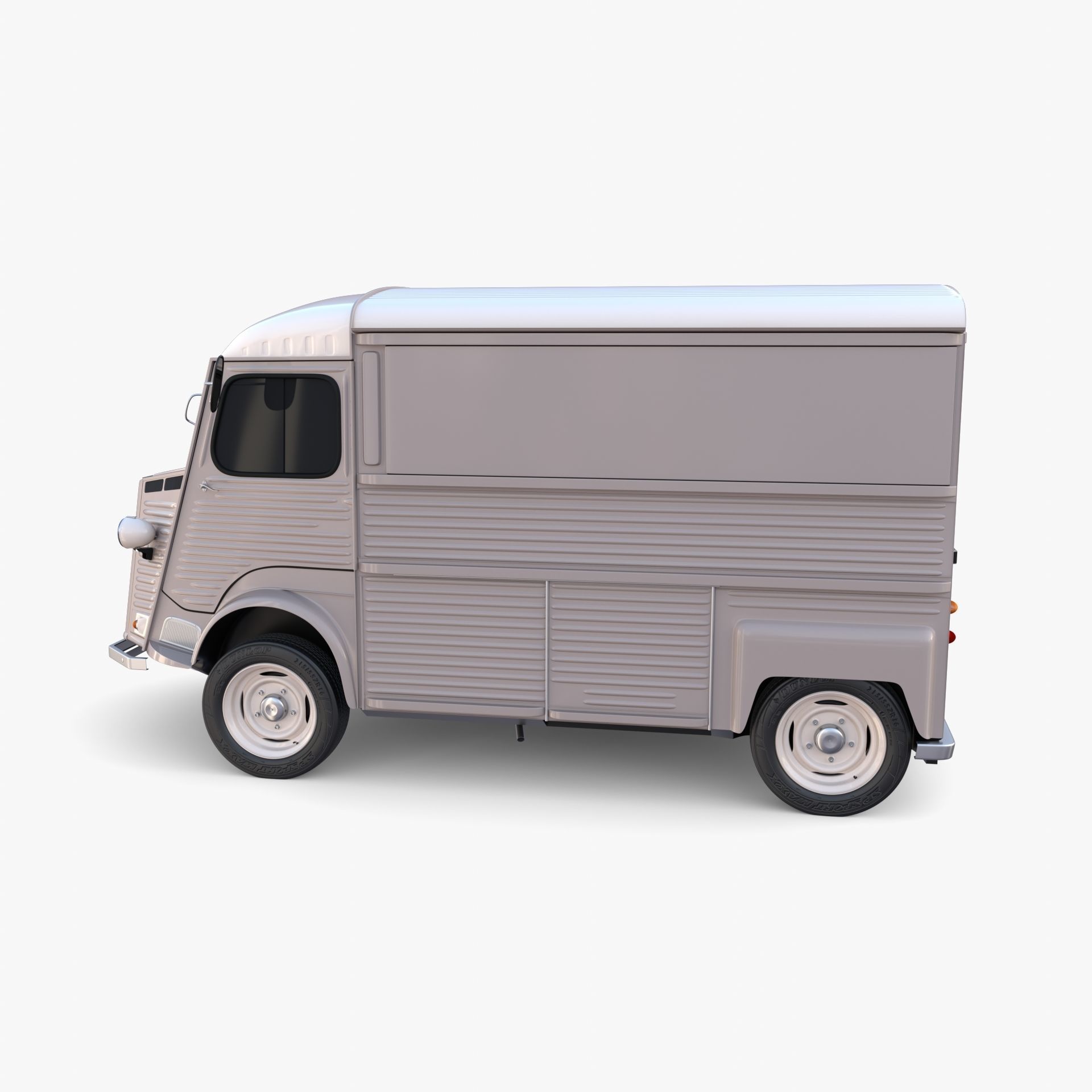 Citroen HY Gray 3D model_3