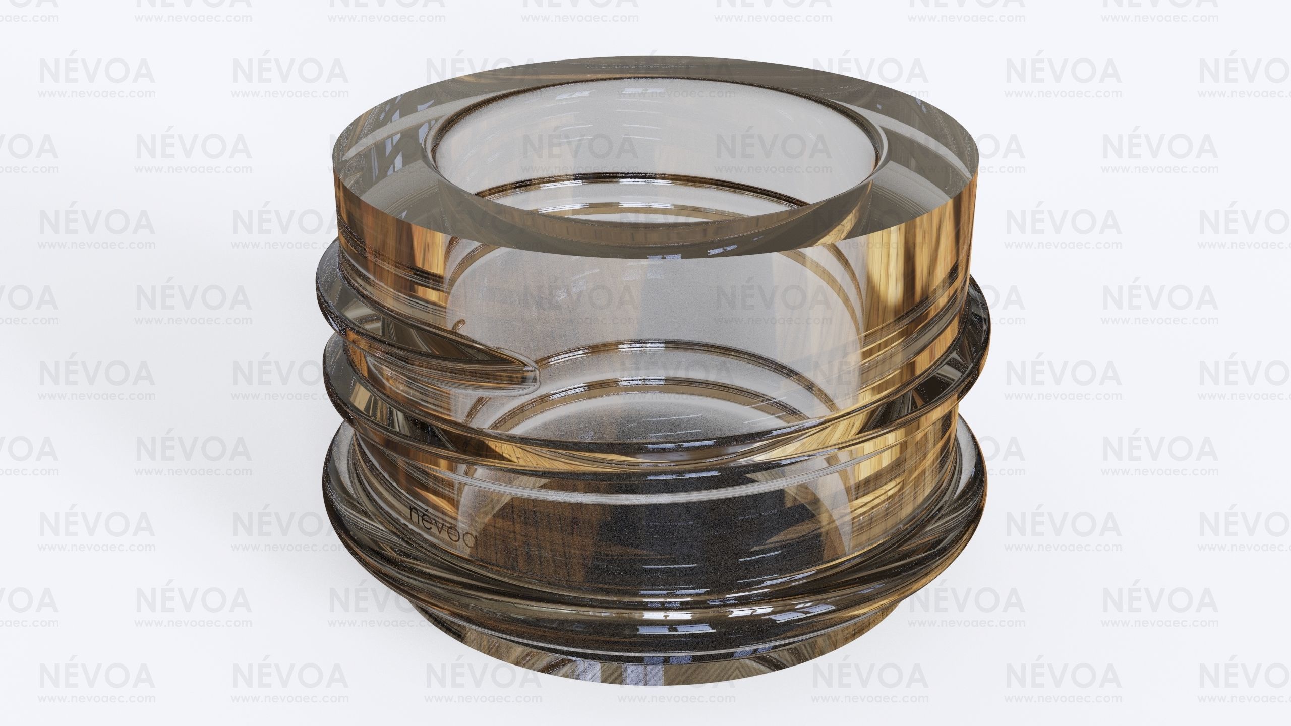 Neck finish - SP 444 - 33 - BDF - voluntary standard 3D model_1