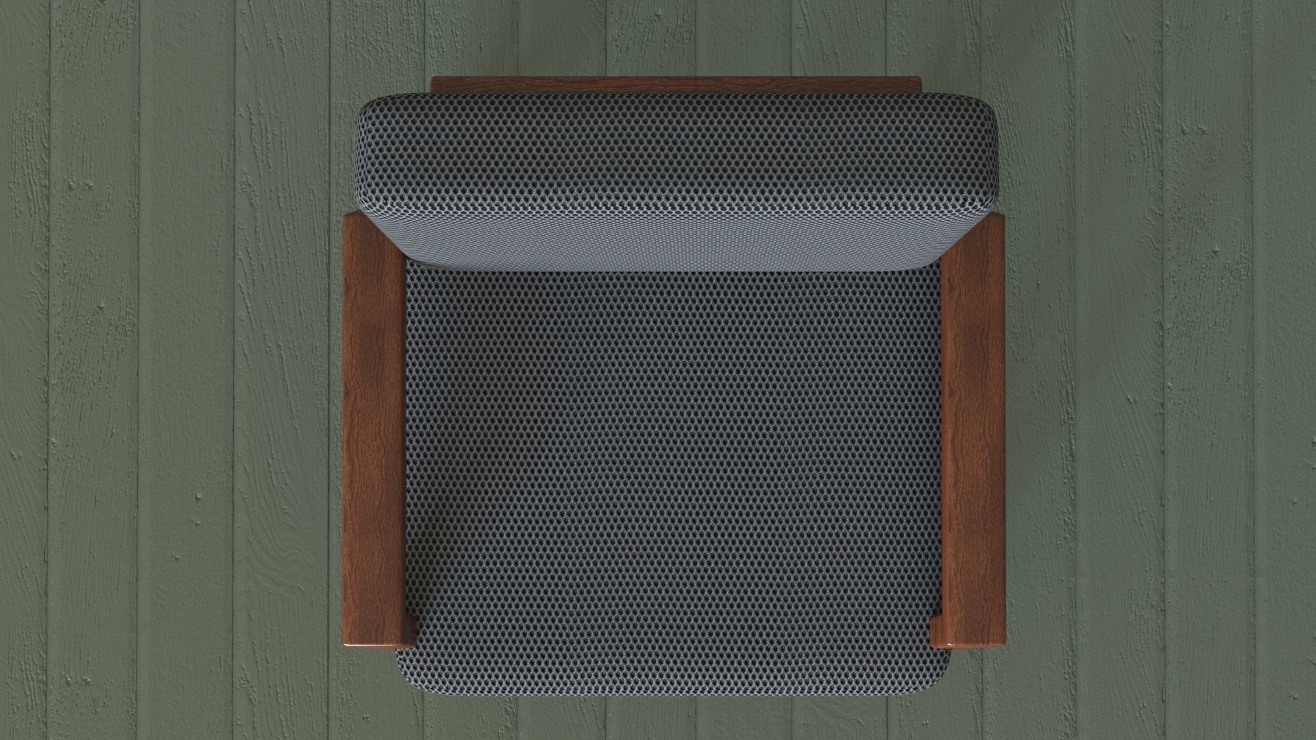 Armchair lounge chair on wall 3D model_3